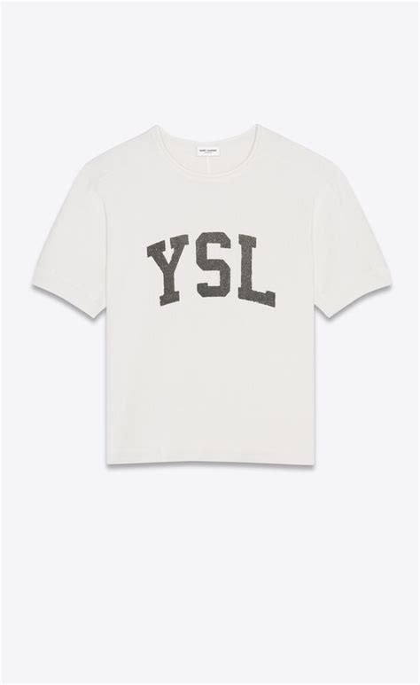 vintage ysl tee shirt|farfetch YSL t shirts.